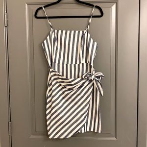 Essue - Striped Mini Dress - Size M